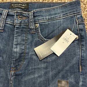 Banana republic super stretch high rise jeggings size 25/0